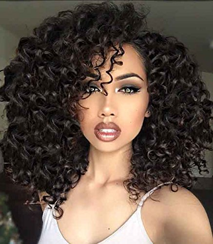 RUISENNA Afro Curly Hair Wigs for Woman High density Kinky Hair 100% ...