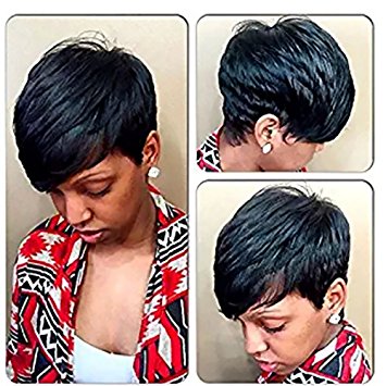 Shangke Hair Short Pixie Cut Wig Short Synthetic Hair Wigs