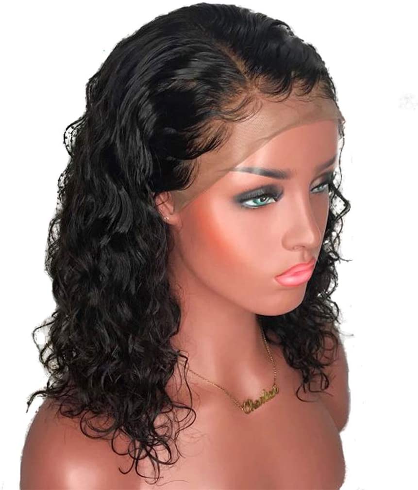 Curly Lace Front Wigs Frontal With Baby Hair Saphiyahairline Com